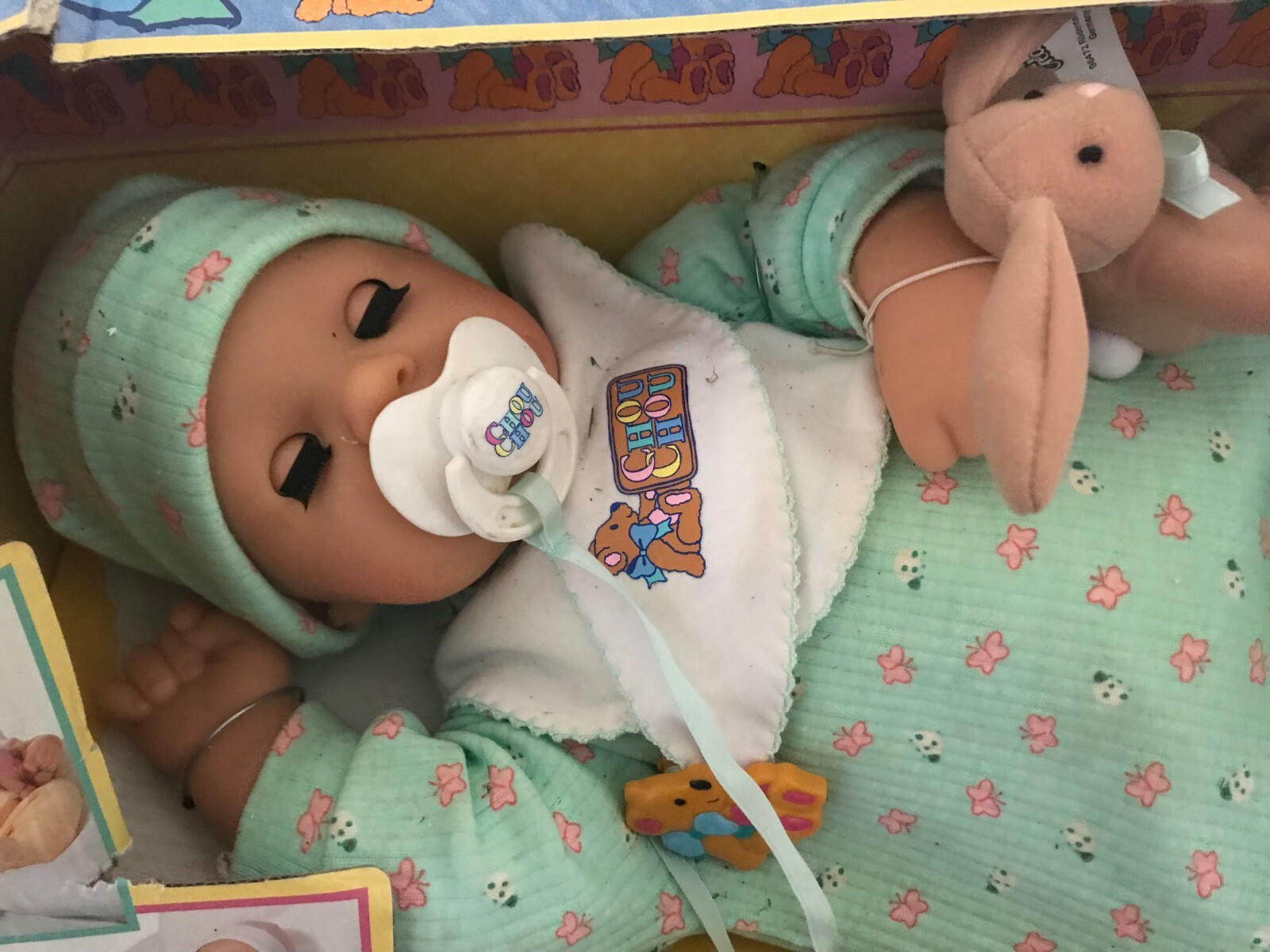 Vintage Baby Chou Chou Doll by Zapf Creation - Box Has Wear (BL)