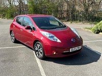 2017 17 Nissan Leaf Electric Car Tekna 80kw 30kwh Automatic 5dr Hatchback