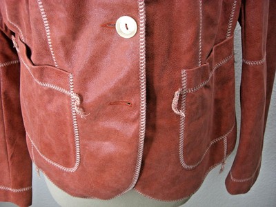 NEW YORK NAPPALEDERJACKE LEDERJACKE DESIGNERLEDERJACKE ORIGINAL MEL & DAVIS YORK NEU