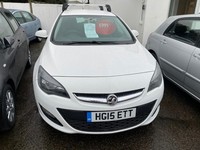 2015 Vauxhall Astra 1.6i 16V Excite 5dr HATCHBACK Petrol Manual