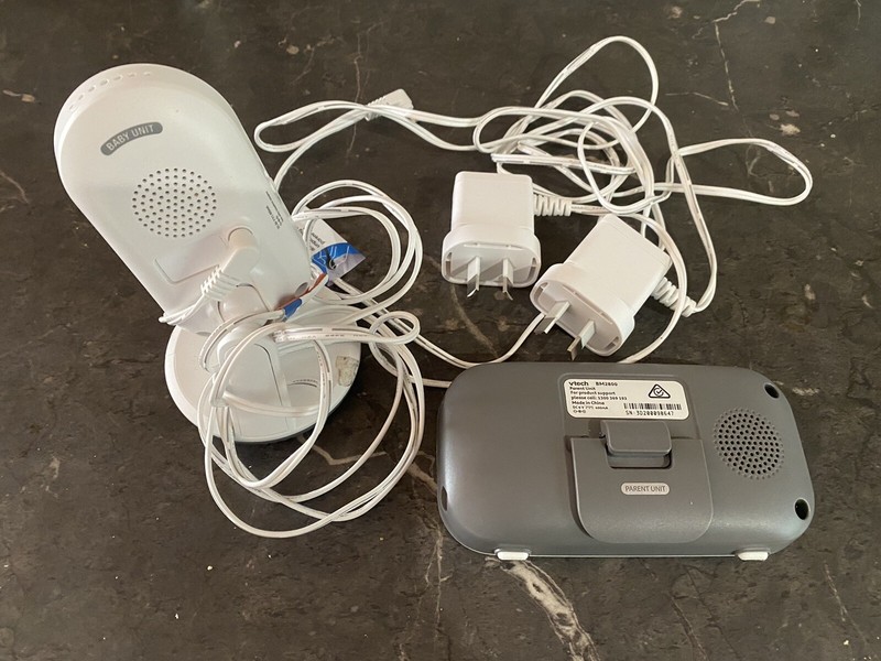 vtech video & audio baby monitor bm2800