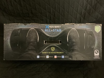 Hover-1 New Sealed /LED Multi Color Wheels &Headlights, 7 MPH Max Speed /Black