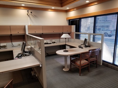 Herman Miller Workstations for 3 - used disassembled  - see pictures