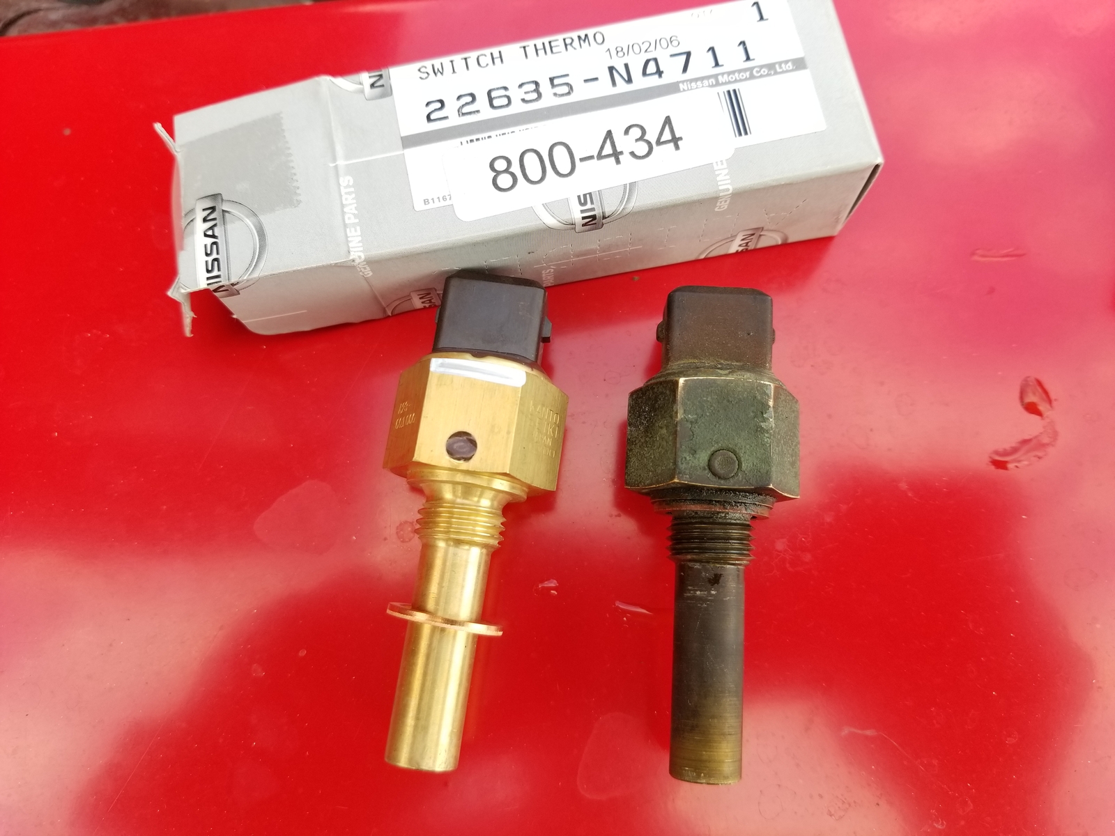 Datsun 280Z 280ZX 1975-83 Fuel Thermo Time Air Temperature