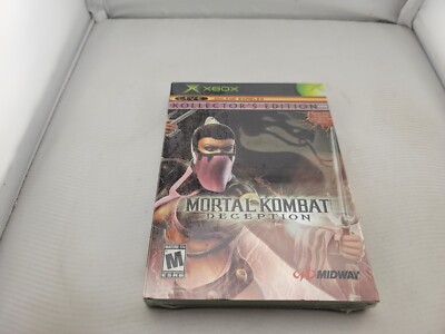 Mortal Kombat: Deception Kollector's Edition Microsoft XBOX New Sealed Mileena