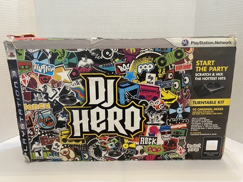 PS3 DJ HERO TURNTABLE KIT 海外版 PS3 DJ HERO TURNTABLE KIT 海外版（DJ Hero: Start the Party