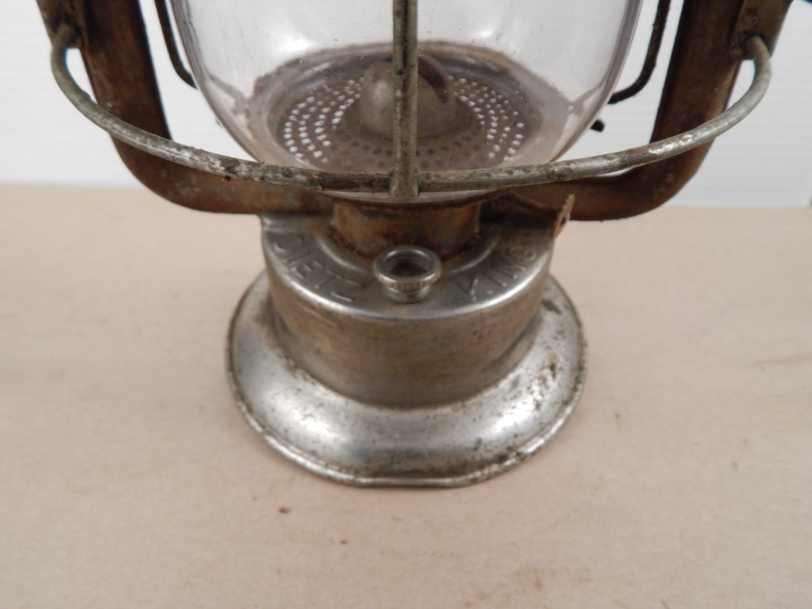 rare 1906 DIETZ King FIRE DEPARTMENT Kerosene LANTERN