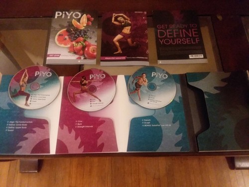 PiYo Beachbody 3-DVD Set Workout Videos brand new never used.