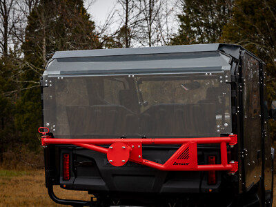 SuperATV Light Tint Rear Windshield for Honda Pioneer 1000-5 (2016+)