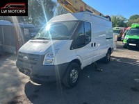 FORD TRANSIT MWB MEDUIM ROOF CHERRY PICKER 2008 58 REG