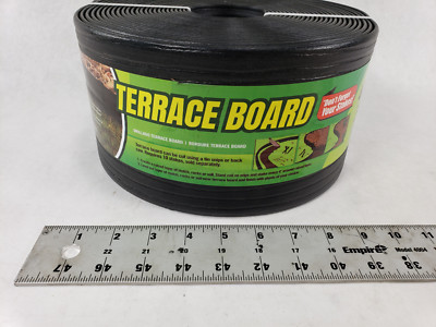 Master Mark Black 95440 Plastic Terrace Board Lawn Sidewalk Landscaping 5''x40''