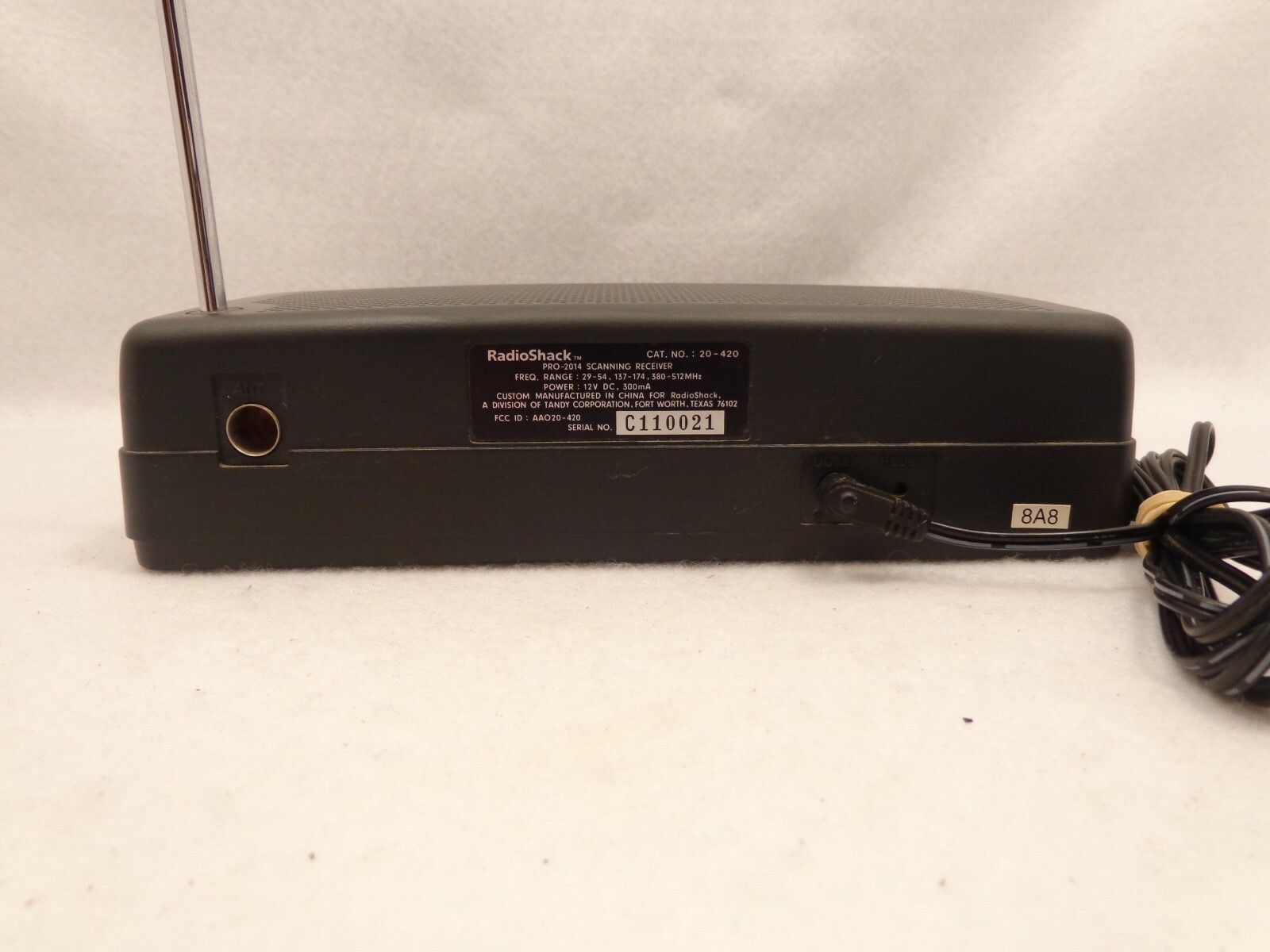 Radio Shack PRO-2014 50 Channel Programmable Scanner MR1