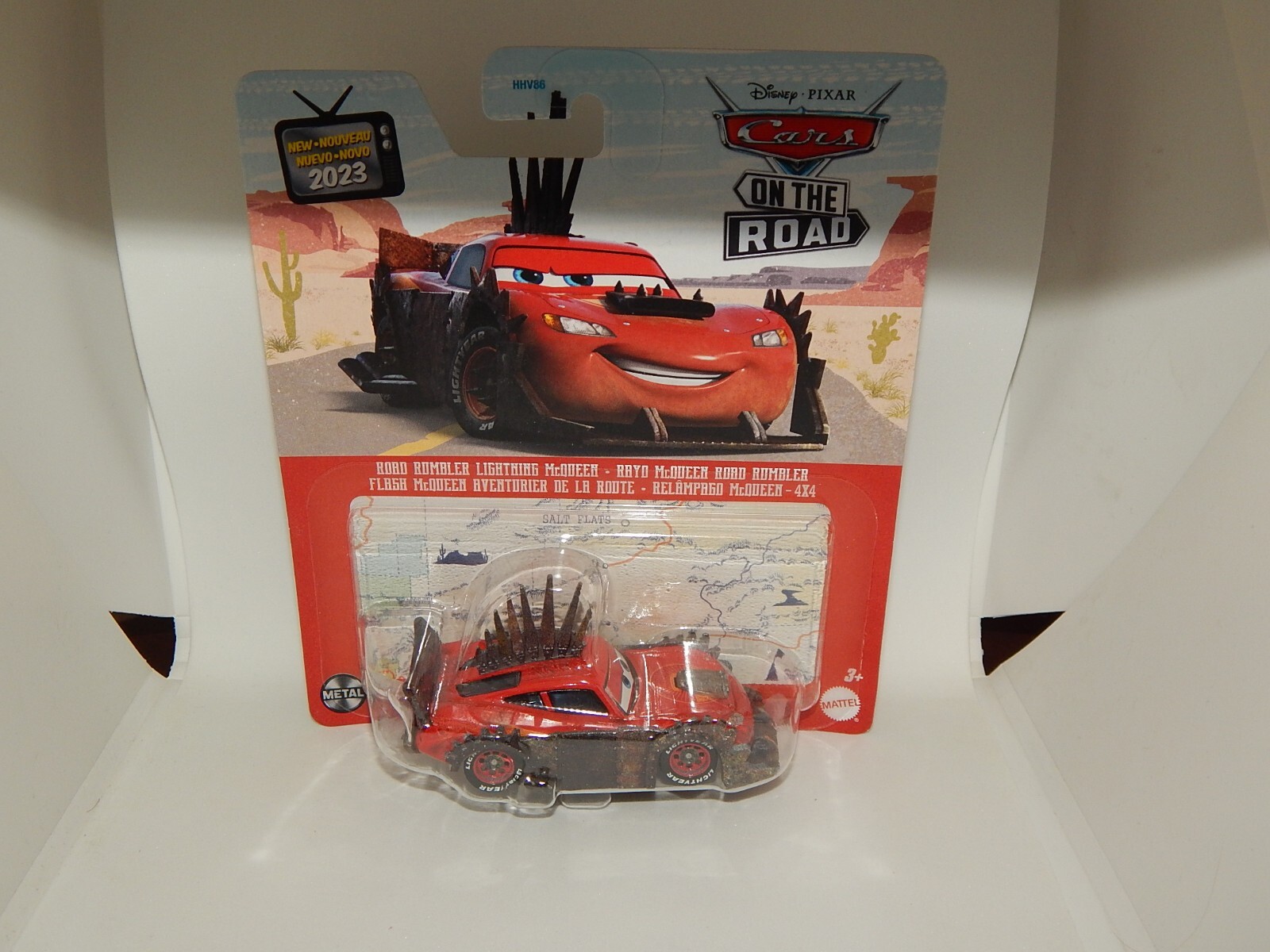 mattel disney pixar cars otr road rumbler lightning mcqueen