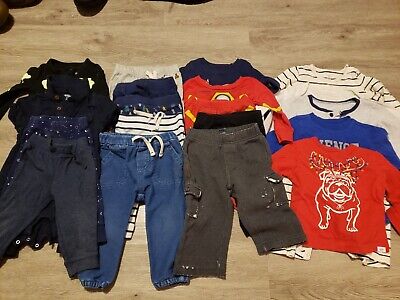 12-18 month baby boy clothes lot 19 pieces mostly baby gap and old navy 