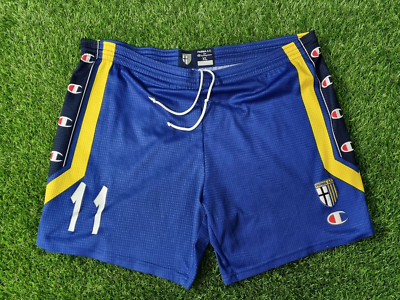 PANTALONCINO CALCIO PARMA MATCH WORN NR.11 FOOTBALL SHORTS ITALY