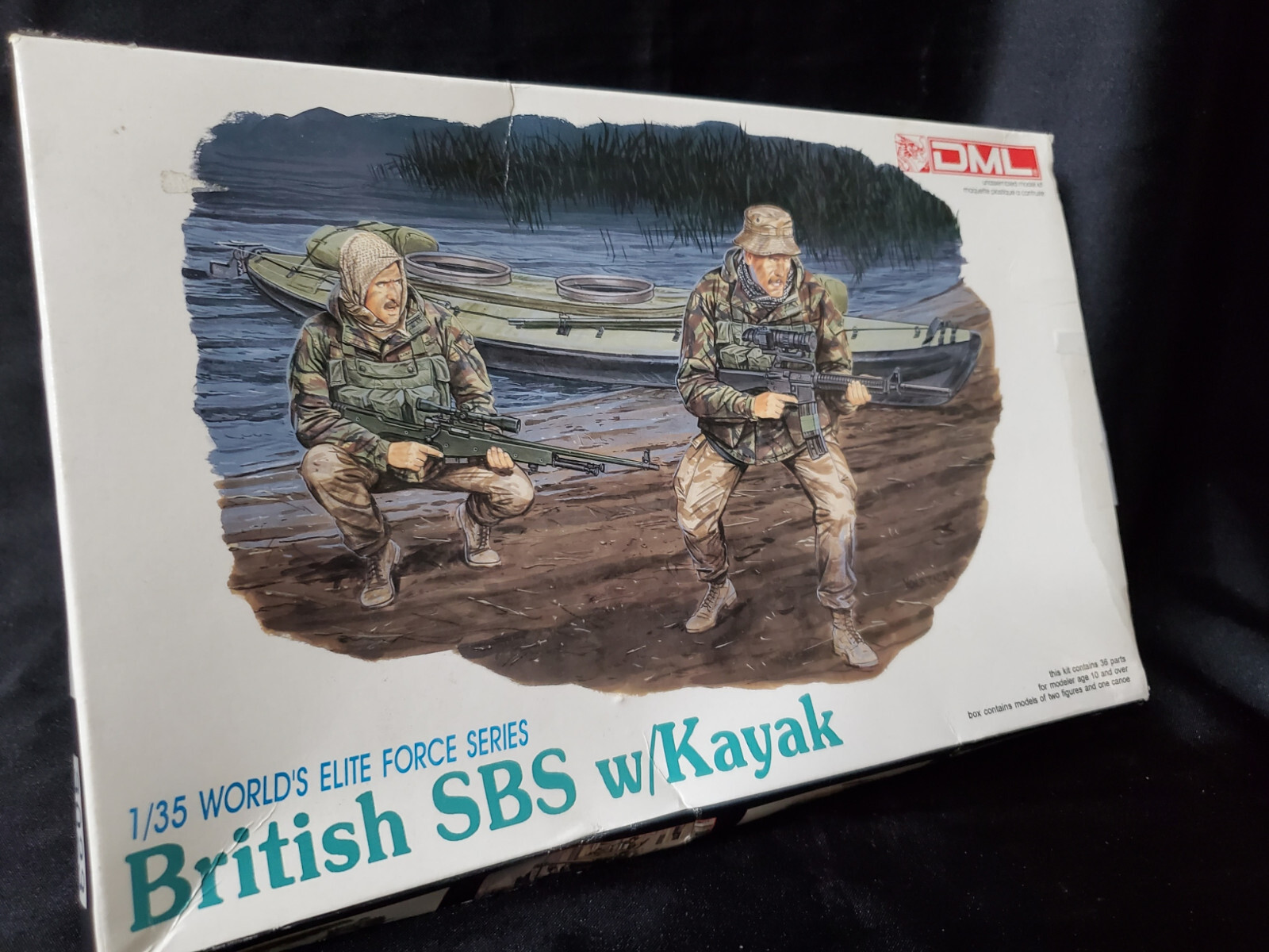 Dragon BRITISH SBS w/ KAYAK WWII World's Elite Force Series