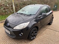 2015 Ford Ka 1.2 Zetec Black Edition 3dr Years MOT Warranty £35 Road Tax HATCHBA