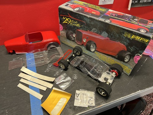 1/10 PARMA 29 Ford Roadster RC Car Rare Vintage w/ Box 15110