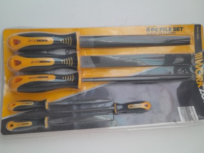 WORKZONE HAND TOOLS 6 PIECE FILE SET 