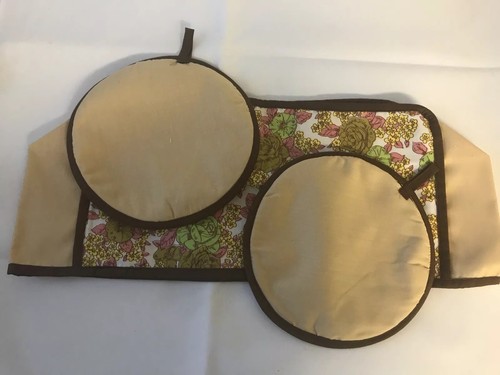 Vintage Toaster Cover & Matching Pot Holders Cotton