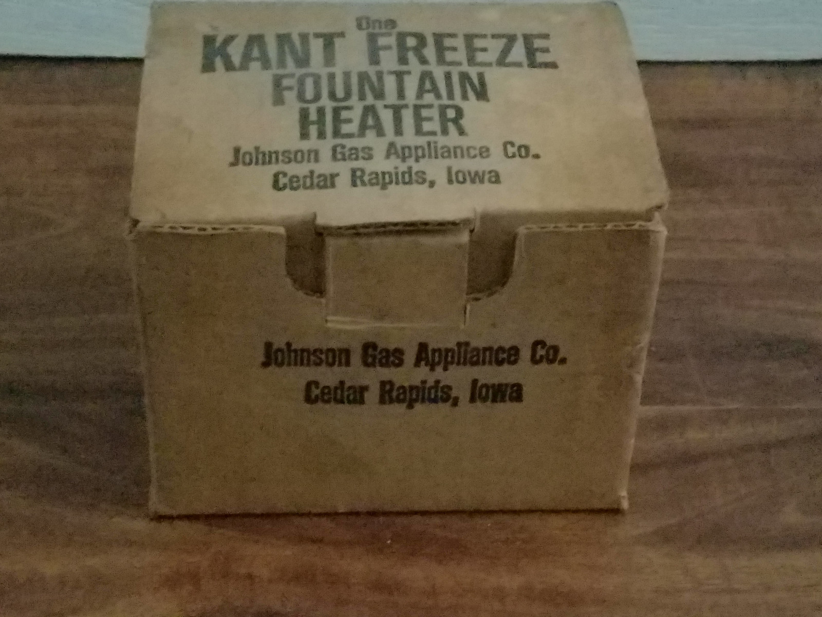 NOS NEW Kant Freeze Fountain Drinking Water Heater Warmer Public Farm Resturant