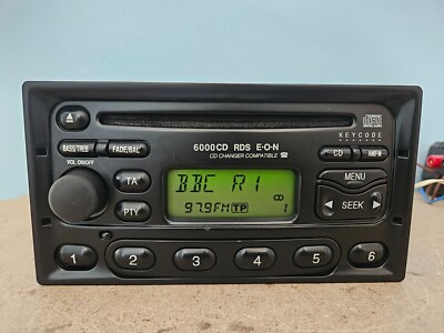 FORD GALAXY MK2 6000 CD CAR RADIO STEREO CD PLAYER 2001 2002 2003 2004 2005