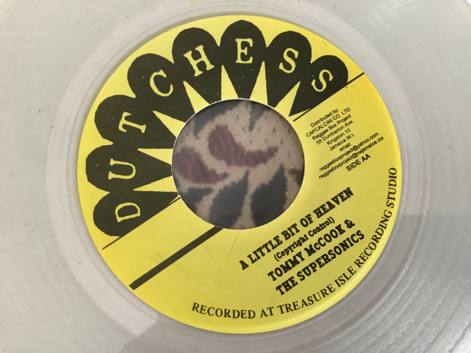 ジャマイカ7” Lloyd Williams (5) /  McC This Is A Sad World / A Little Bit Of Heaven none Dutchess /00050 Lloyd Williams This Is A Sad World , T McCook , Little Bit