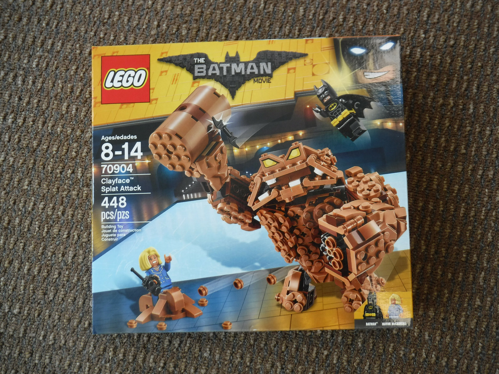 lego the batman movie clayface splat attack 70904
