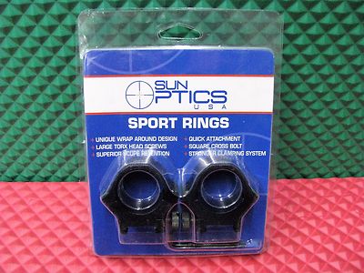Sun Optics USA Sport Rings 30MM Med Std Dovetail TORX SM064