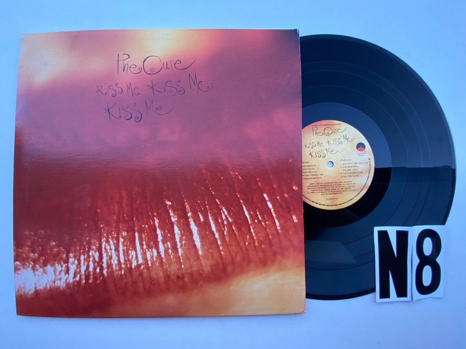 The Cure Kiss me kiss me kiss me Record lp original vinyl