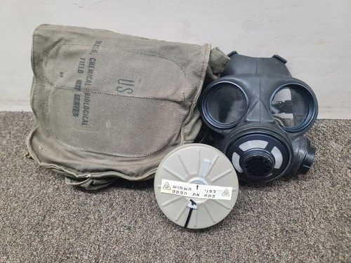 US Military M17 Series Gas Mask w/ Sealed Filter & Original