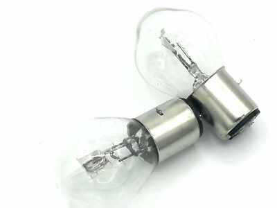 2 PACK 12V 35/35W SCOOTER LIGHT BULB 50CC 150CC 250CC FOR ZNEN JONWAY TANK BARON