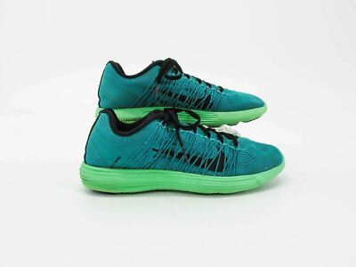 Nike Women Shoe LunaRacer Plus 3 Size 9M Green Athletic Running Pre Owned qp
