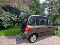 2010 Fiat Multipla Wheelchair Accessible Vehicle Passenger Upfront Beside Driver