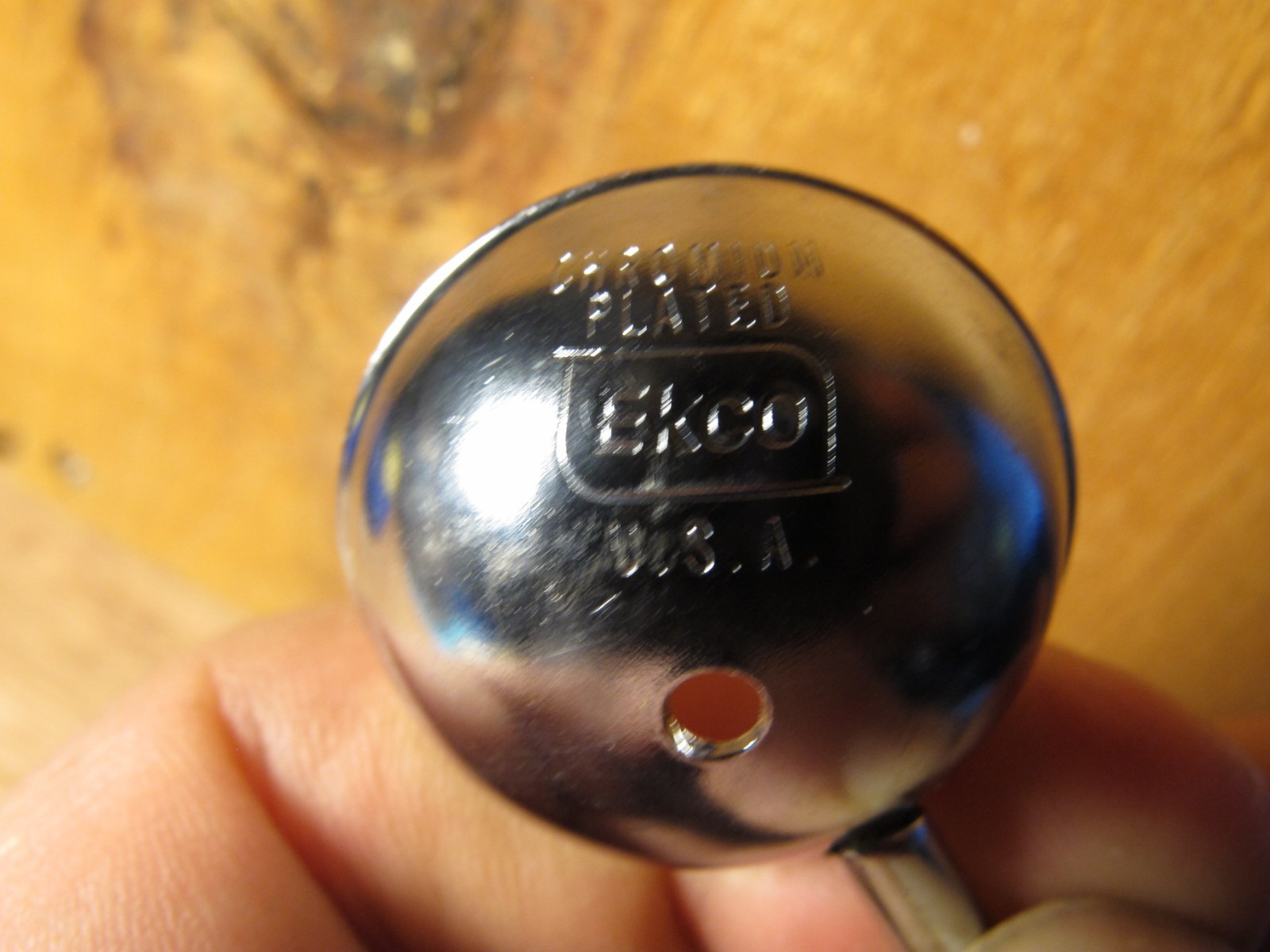 EKCO DOUBLE ENDED FRUIT MELON BALLER SPOON SCOOP  7 1/4