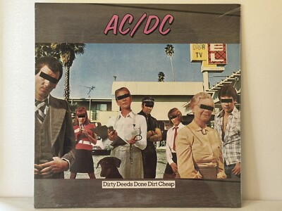 AC/DC - Dirty Deeds Done Dirt Cheap Vinyl Record LP 2003 New & Sealed
