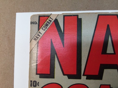 Navy Combat #18 (1958) F- OW Atlas War!