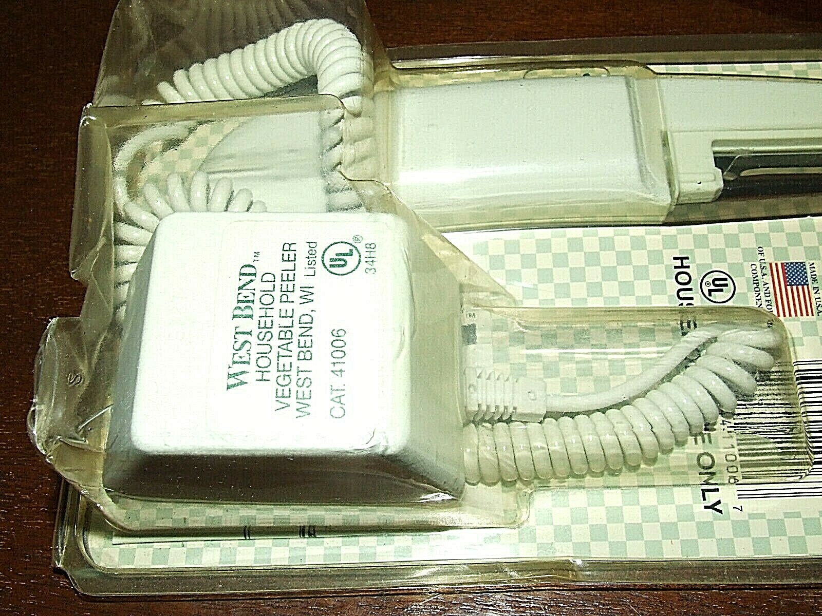 West Bend Power Peeler Electric Household Vegetable Peeler  New Old Stock 41006