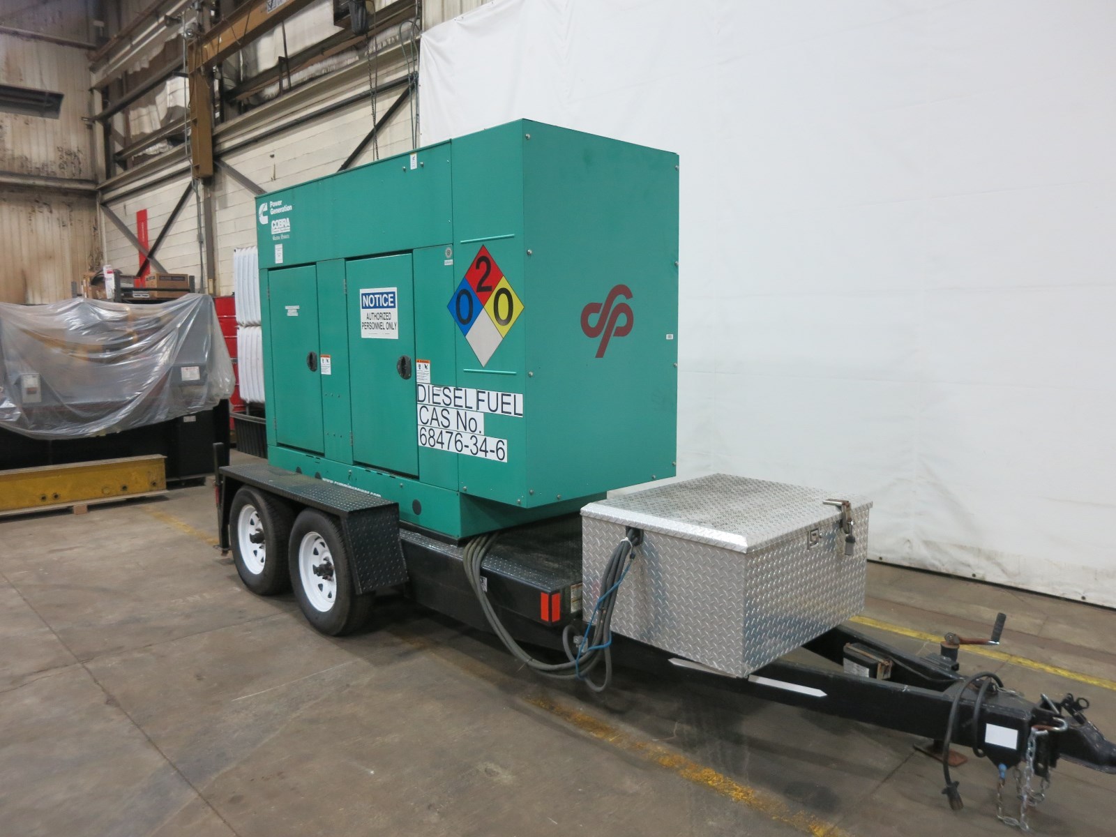 Cummins 80 kW Rental Grade Diesel Generator, EPA Tier 3, 106 Hrs - CSDG # 2322