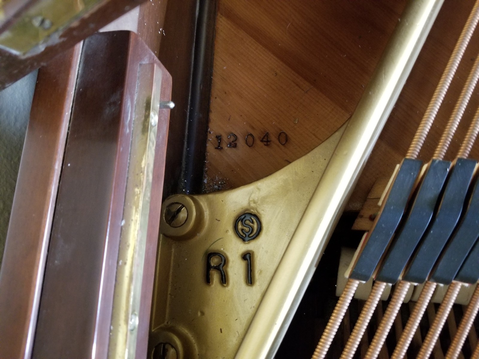 Kawai baby grand piano