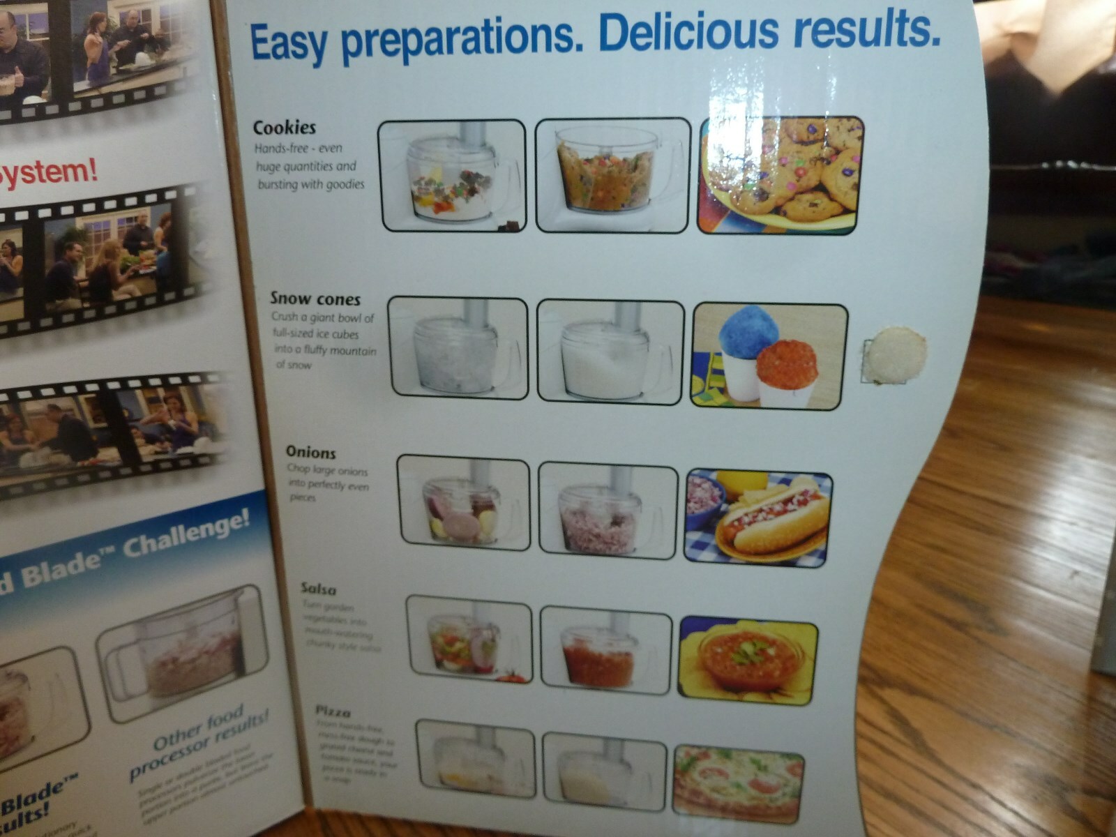 EURO PRO X QUAD BLADE FOOD PREP CENTER PROCESSOR BRAND NEW AS SEEN ON TV