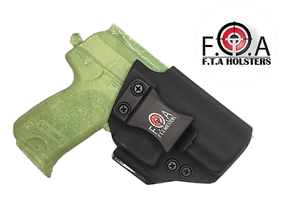 Kydex Holster With  Claw and adjustable cant and adjustable retention.