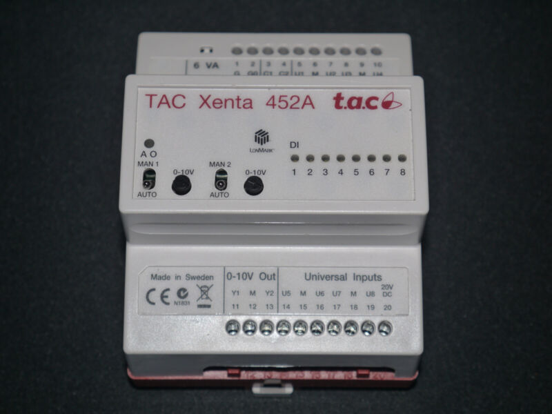Schneider / Lonmark Tac Xenta 452a Input And Analog Output Modul