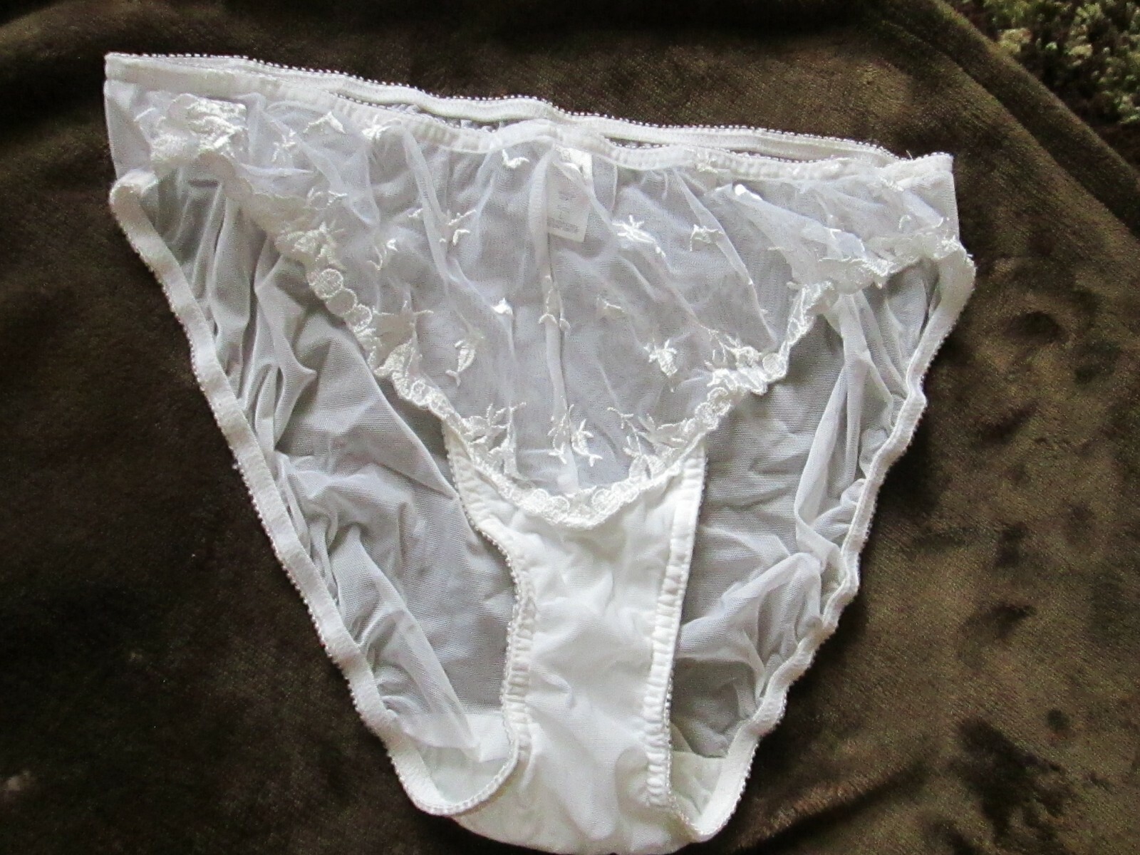 Victoria's Secret VTG 90s Bridal Lace White Panty Large 1999 のeBay公認海外