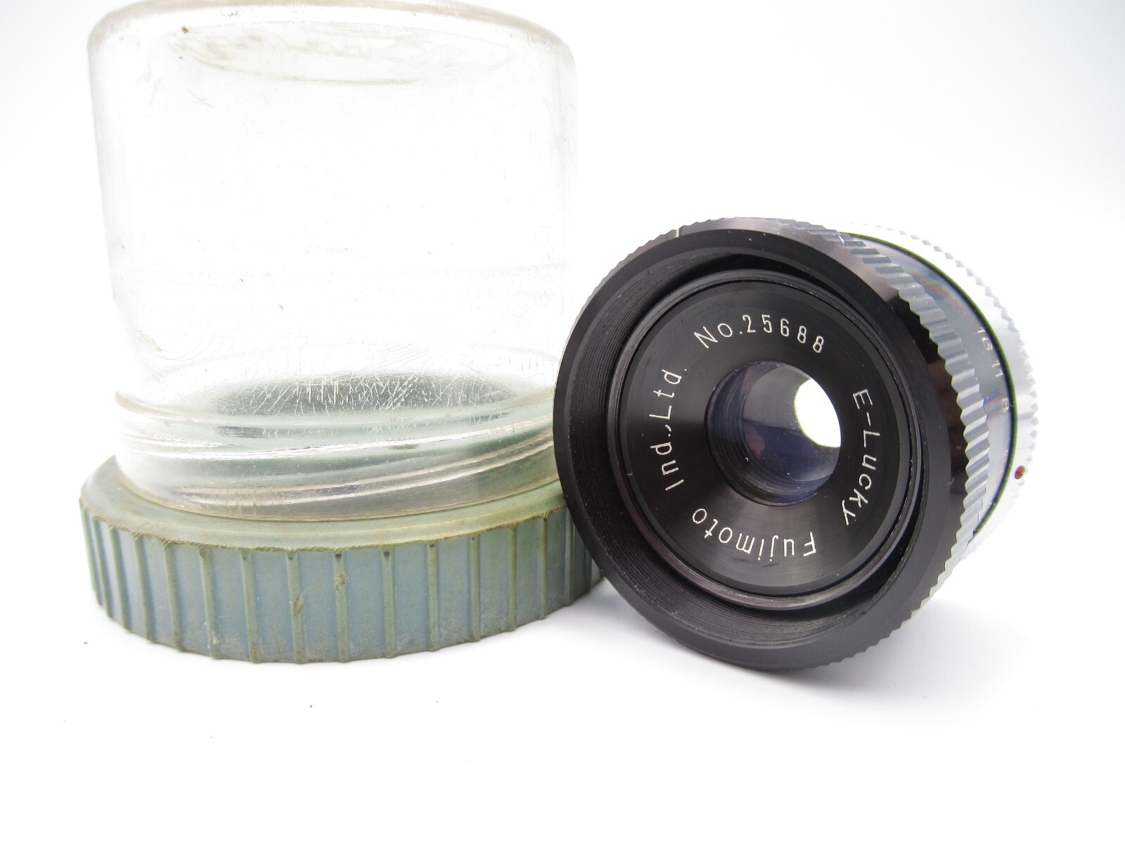 E-Lucky Anastigmat 50mm f/3.5 レンズ EXCELLENT+++++】Fujimoto Ind. E-Lucky Anastigmat 50mm f3.5