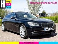 2011 BMW 7 Series 4.4 750Li V8 Auto Euro 5 4dr SALOON Petrol Automatic
