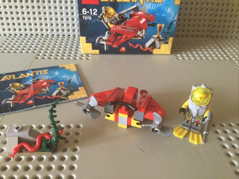 Lego Atlantis: Tiefseejet (7976)