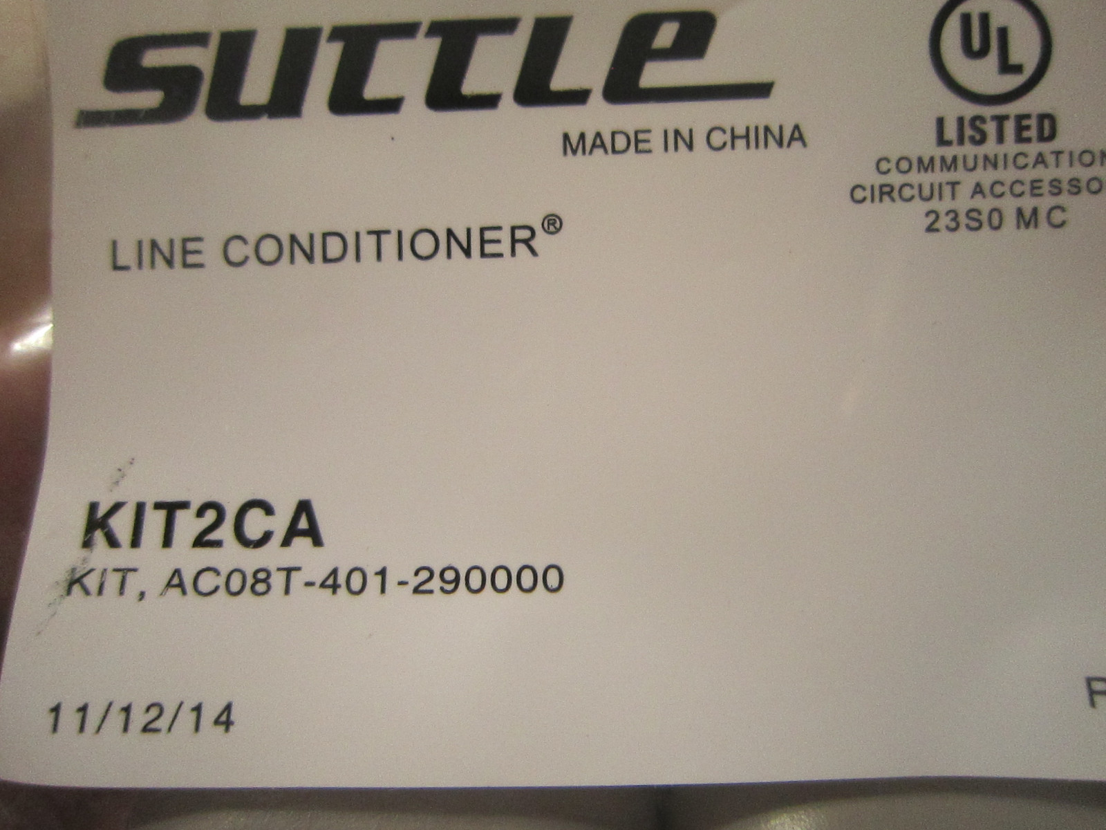 2 CenturyLink Suttle Line Conditioners KIT2CA AC08T-401-290000 Phone Filters