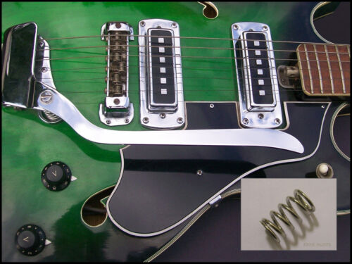 Japanese Hollowbody Guitar Tremolo Arm + Spring & Mounting Hardware   EZPZ PARTS