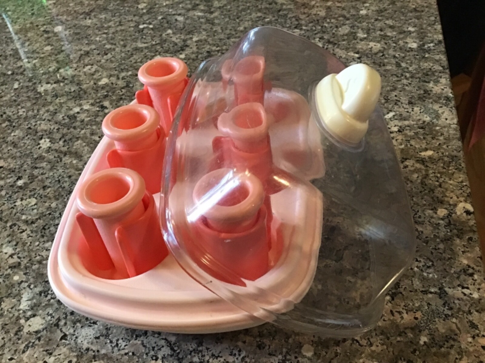 Vintage  Little Tikes Beauty Salon Pretend Hair Rollers Curler Set